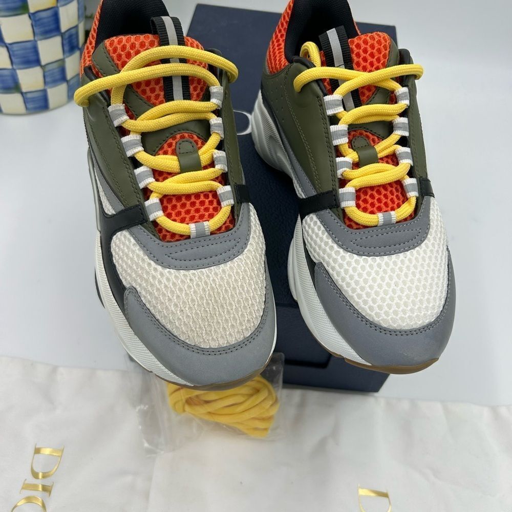 Women’s Dior B2, two trainer sneakers size 38 made in Italy - Picture 4 of 12